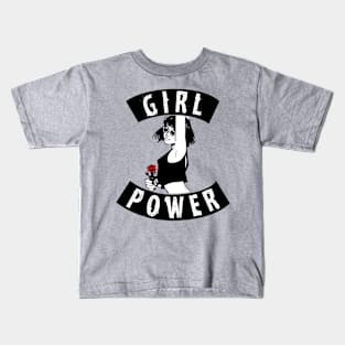 Girl Power feminism graphic tshirt for women, graphic tees Kids T-Shirt